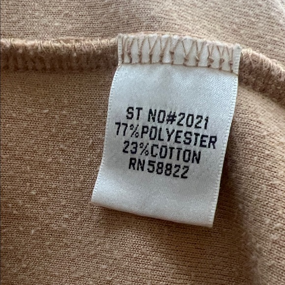 Max Studio Camel Zip-Up Hoodie - Picture 8 of 9